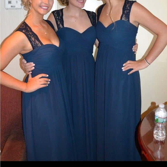 Navy Blue Dress - Picture 6 of 6